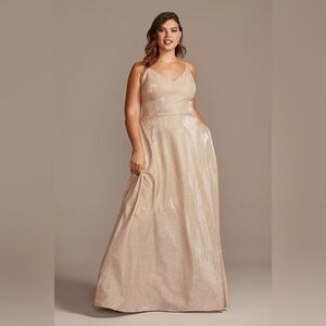 Speechless shimmering gown plus size 21